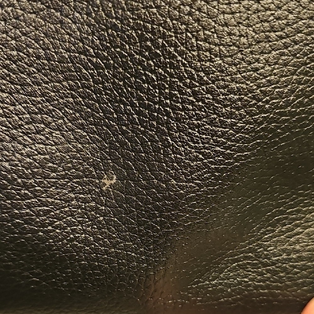 Michael Kors Black Leather Crossbody with Gold Logo - Picture 5 of 12